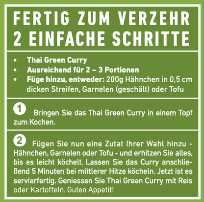 Thai Green Curry Dose