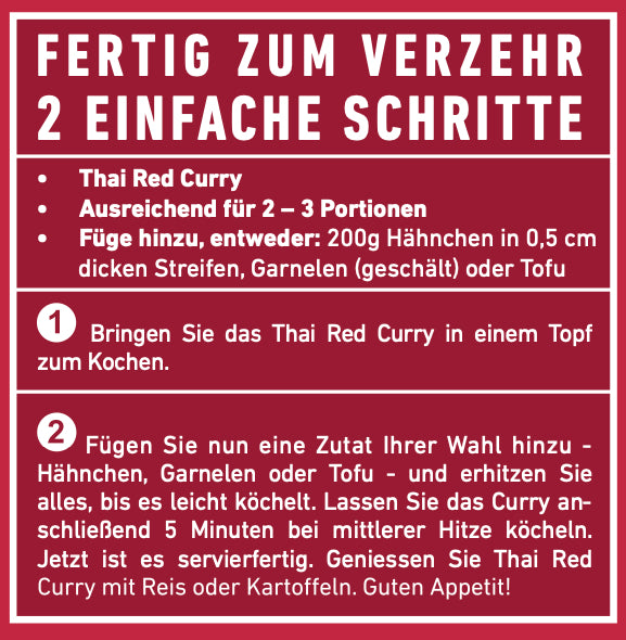 Thai Red Curry Dose