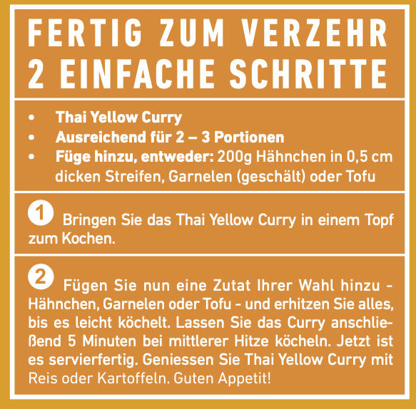 Thai Yellow Curry Dose